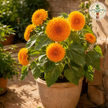 Sunflower Dwarf Sungold Flower Seeds