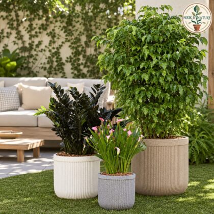 Tokyo Short Planter - Nook & Nature