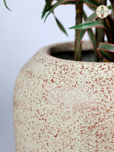 Velvet Fiberglass Planters – Rust Patina - Nook & Nature
