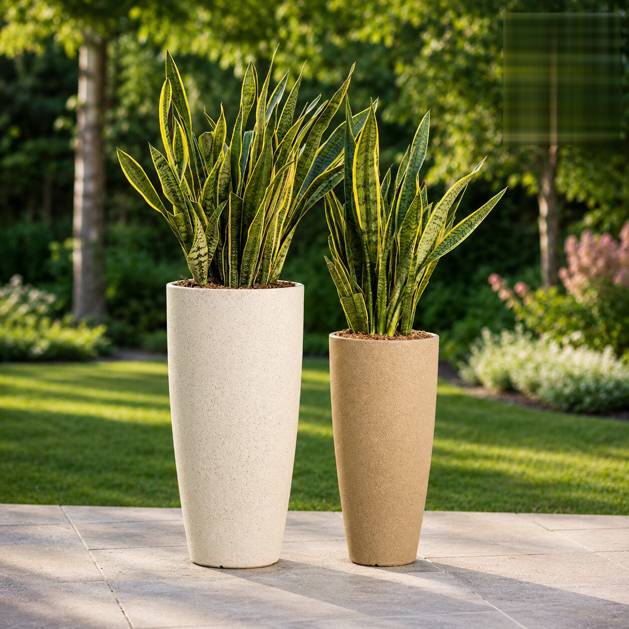 Venice Stone Finish Planter
