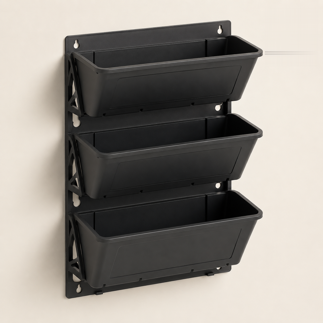 Vertical Garden No 2 No 2 In Dia X In H Black Hook Set Pack Of 2 - Nook & Nature