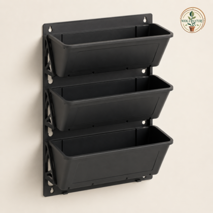 Vertical Garden No 2 No 2 In Dia X In H Black Hook Set Pack Of 2 - Nook & Nature
