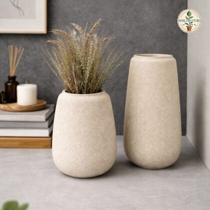 Vine Fiberglass Planters - Nook & Nature