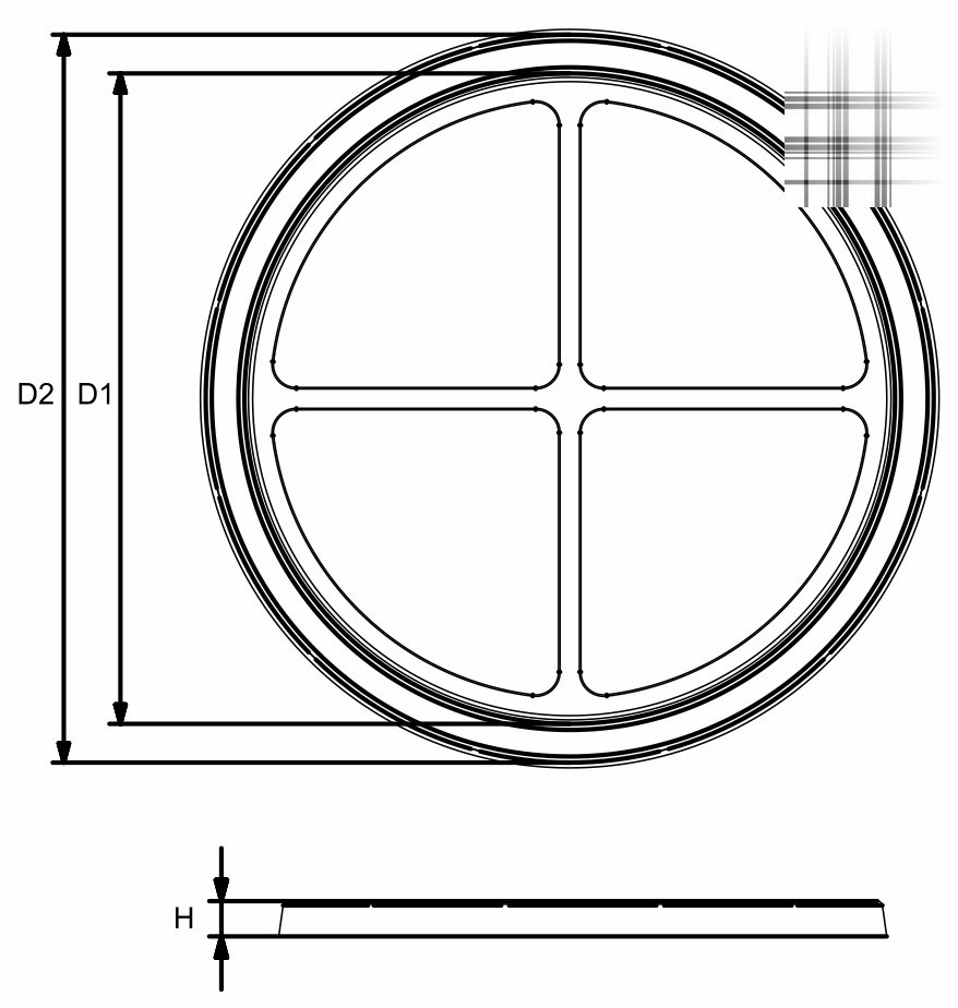 Walkable Tray Round - Nook & Nature