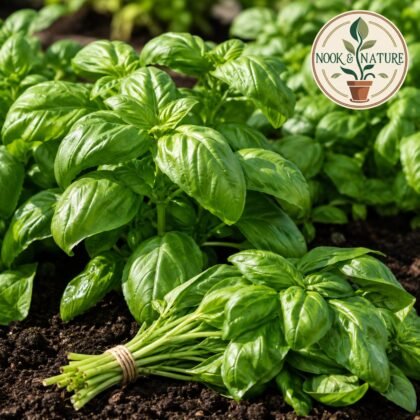 Basil Leaf Italian Broad Herb Seeds