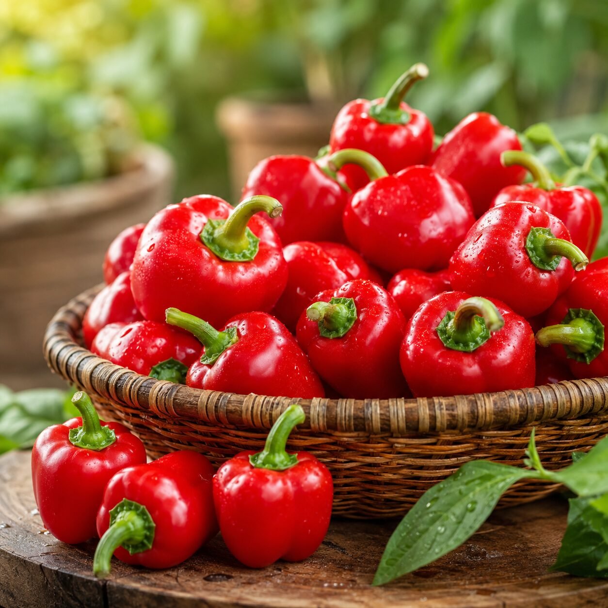 Bell Pepper Mini Red Imported Seeds - Image 2