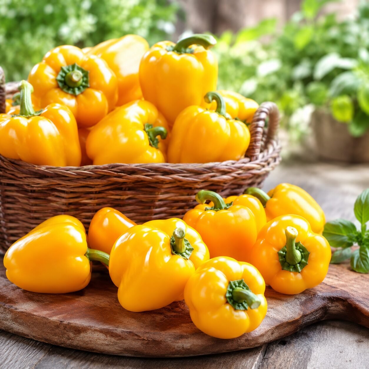 Bell Pepper Mini Yellow Imported Seeds - Image 2