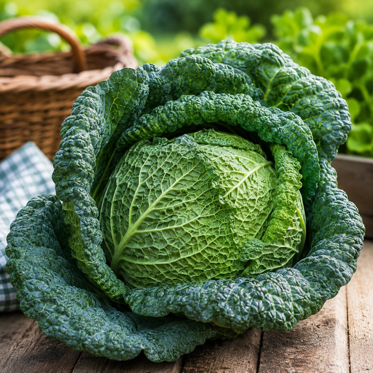 Cabbage Heirloom Savoy Seeds - Image 2