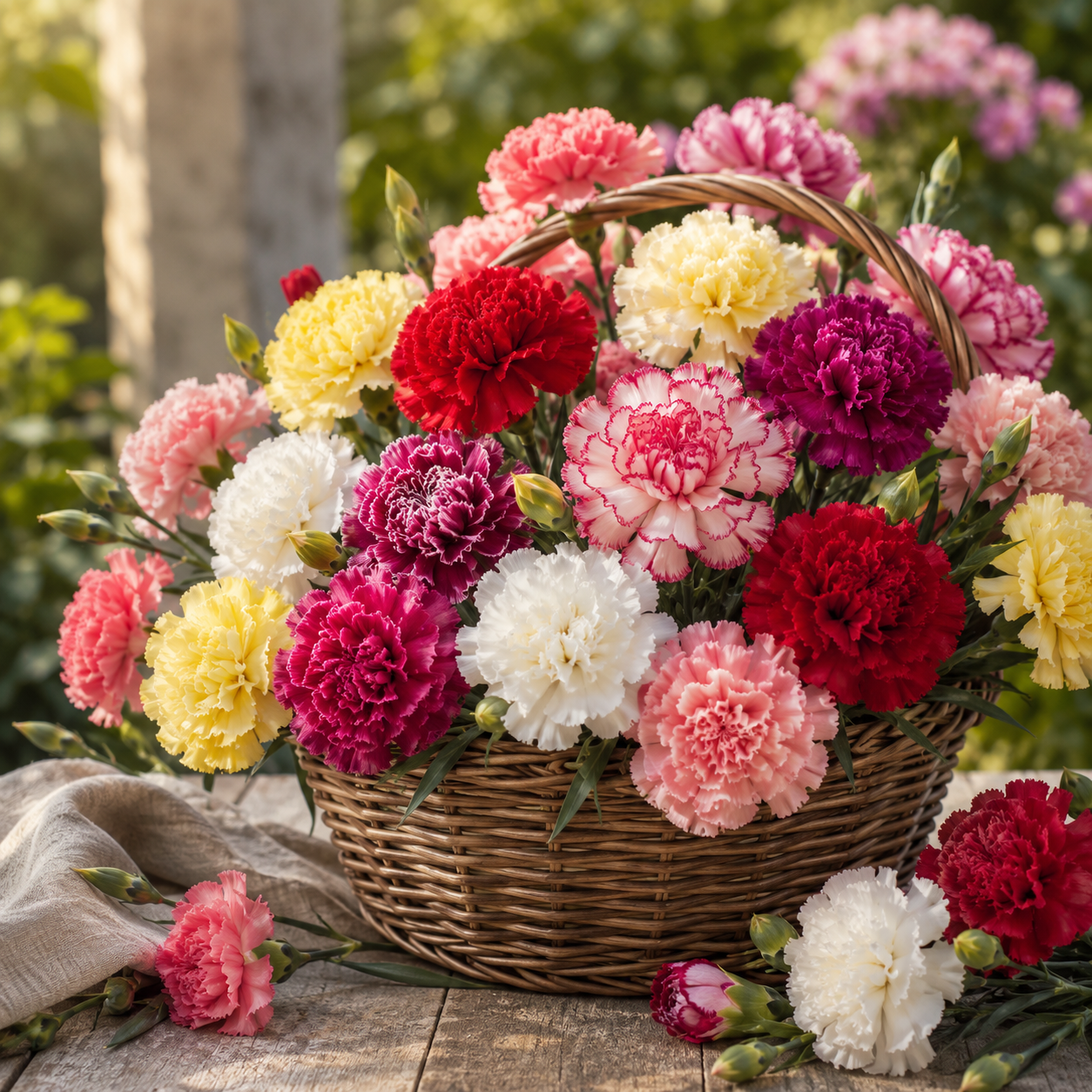 Carnation Giant Chabaud Mixed Flower Seeds - Image 2