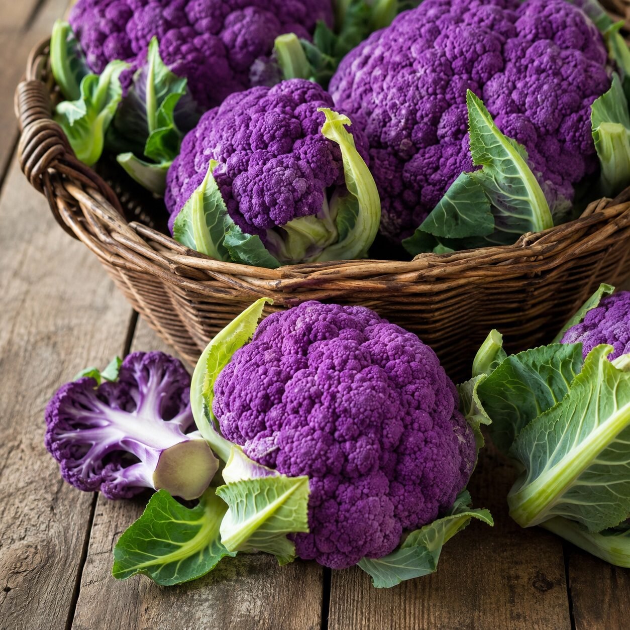Cauliflower Di Sicilia Violetto Seeds - Image 2
