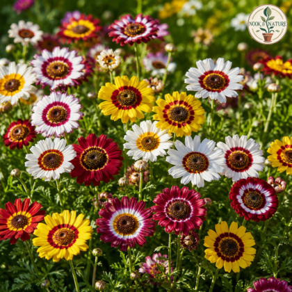 Chrysanthemum Carinatum Mixed Flower Seeds