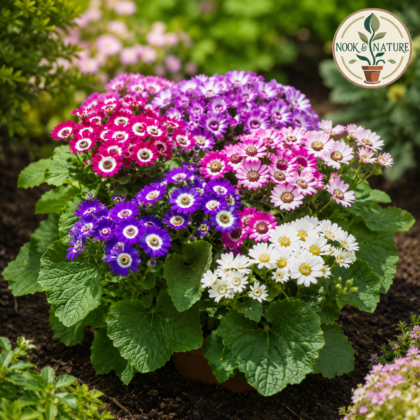 Cineraria Mixed Flower Seeds