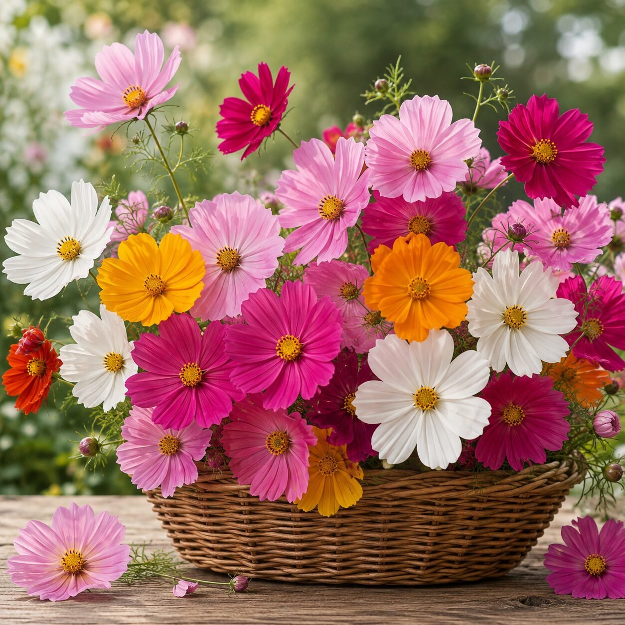 Cosmos Bright Lights Mixed Flower Seeds - Image 2
