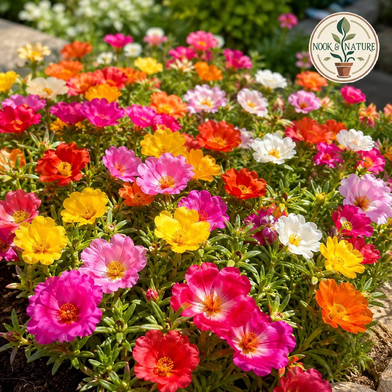 F1 Hybrid Portulaca Mixed Flower Seeds