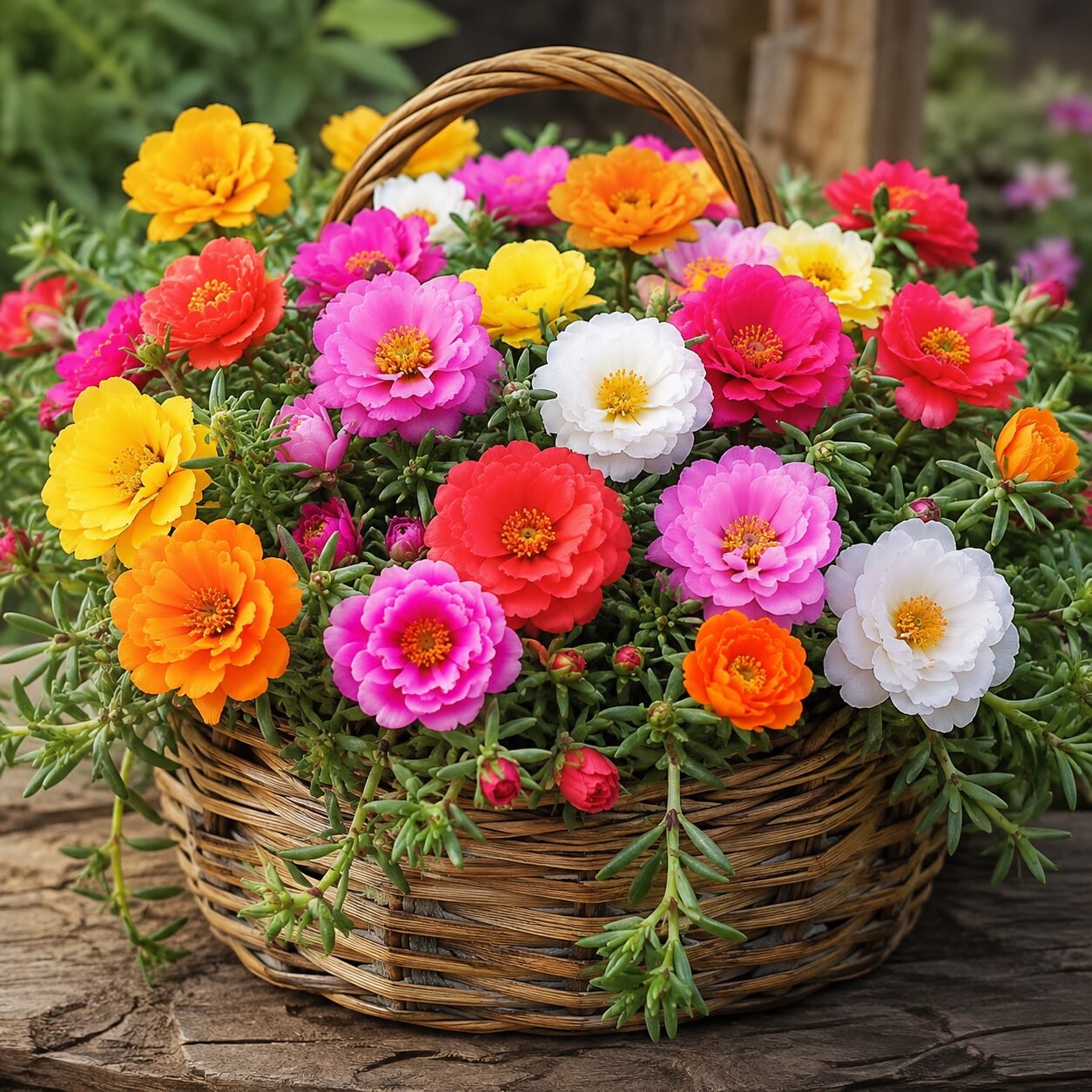 F1 Hybrid Portulaca Mixed Flower Seeds - Image 2