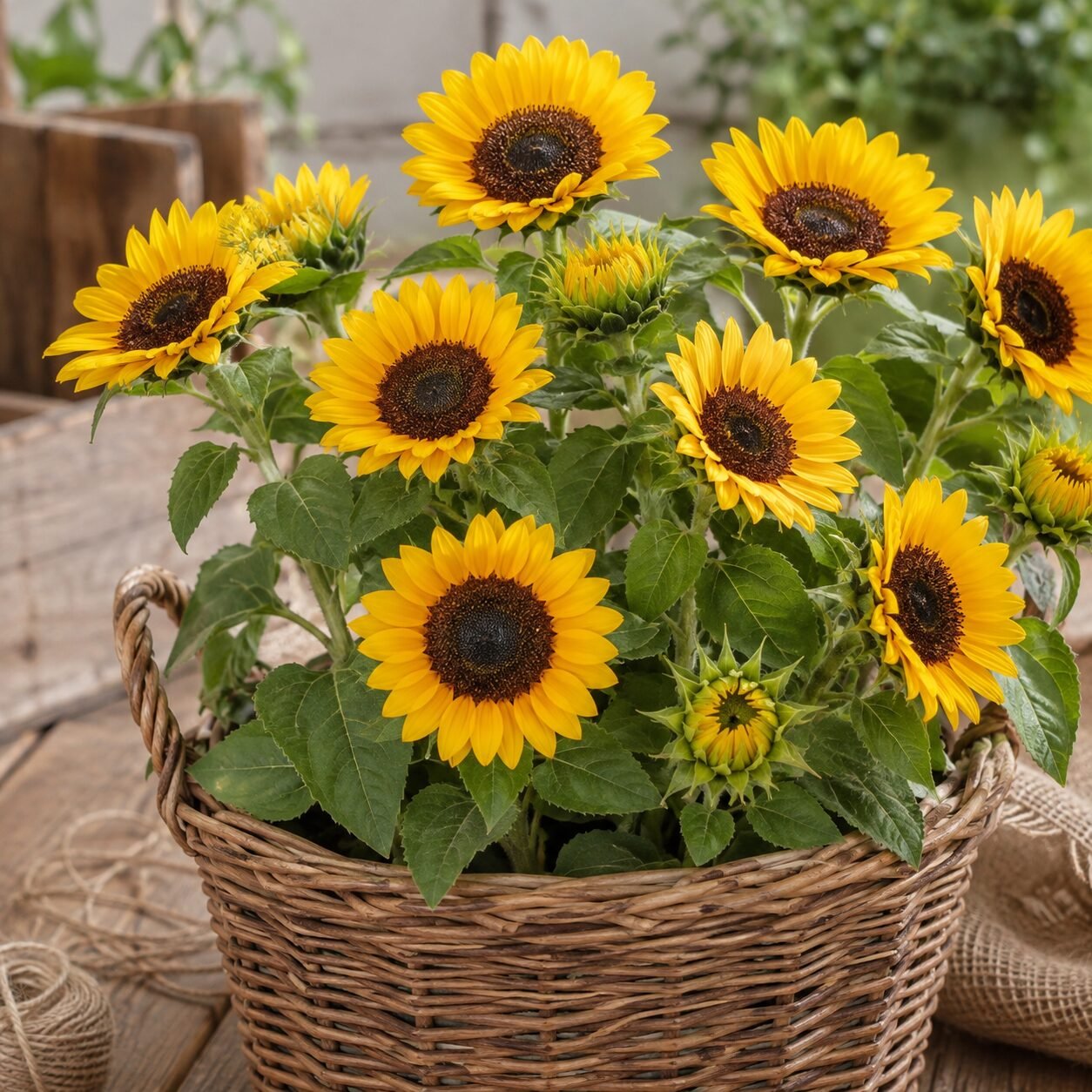Hybrid Sunflower Miniature Flower Seeds - Image 2