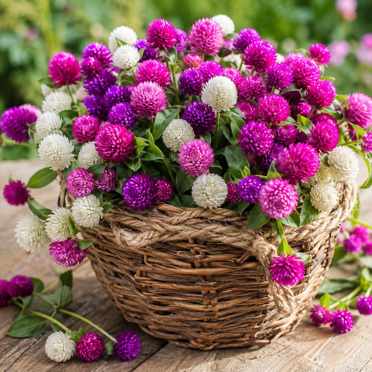 Gomphrena Globe Mixed Flower Seeds - Image 2
