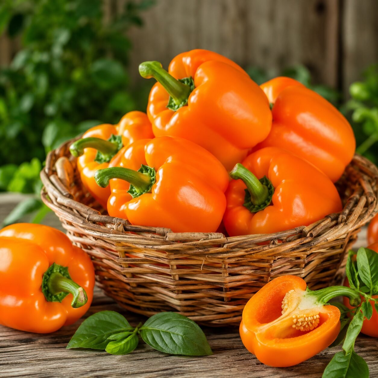 Imported Capsicum Orange Seeds - Image 2