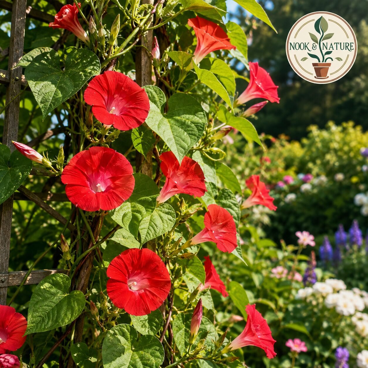 Ipomoea Scarlet O'Hara Flower Seeds