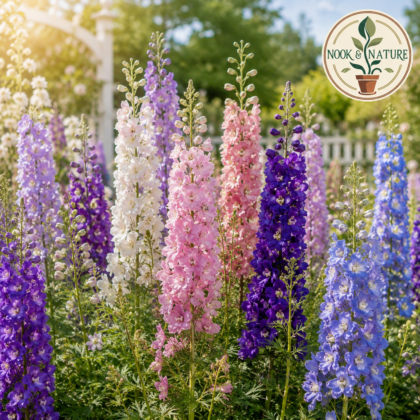 Larkspur Imperial Mixed Flower Seeds