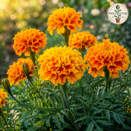 Marigold Cracker Jack Flower Seeds