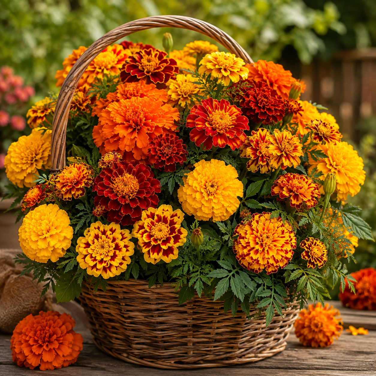 Marigold Rodeo Royal Mixed Flower Seeds - Image 2