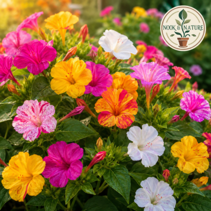 Mirabilis Four O'Clock Mixed Flower Seeds