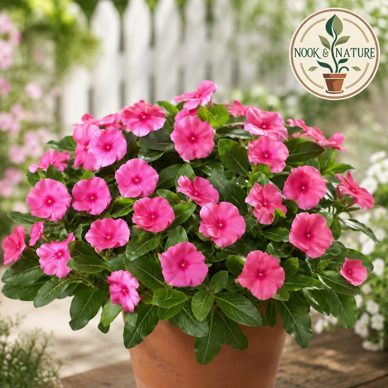 Nana Vinca Rose Flower Seeds