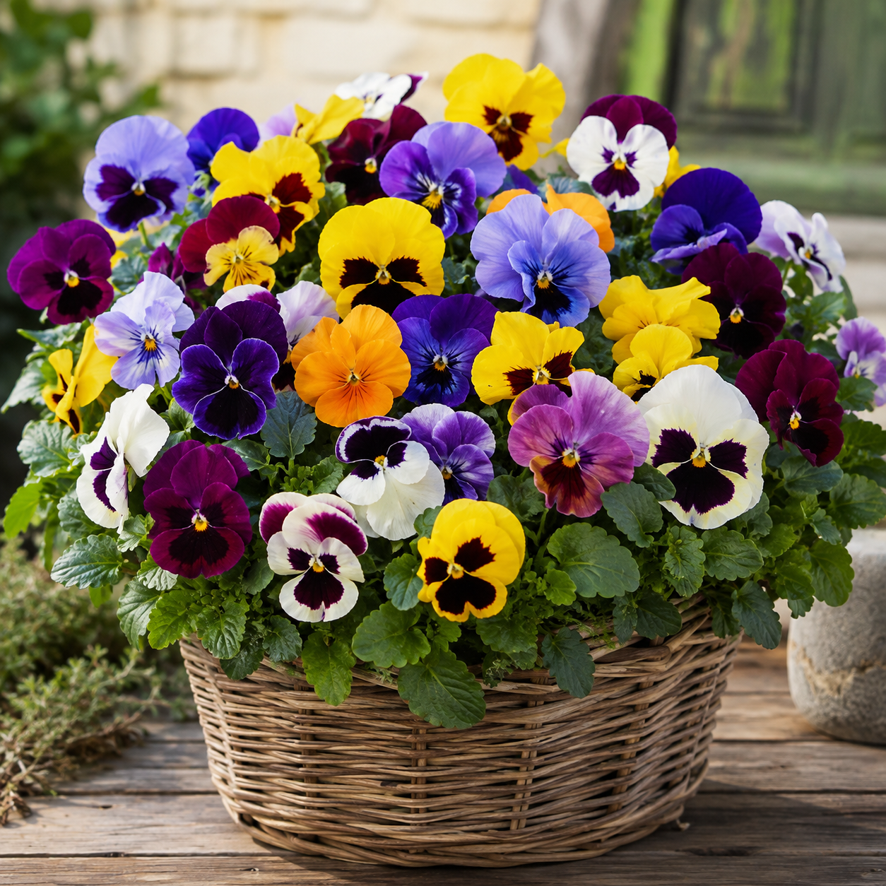 Pansy Wittrockiana Mixed Flower Seeds - Image 2
