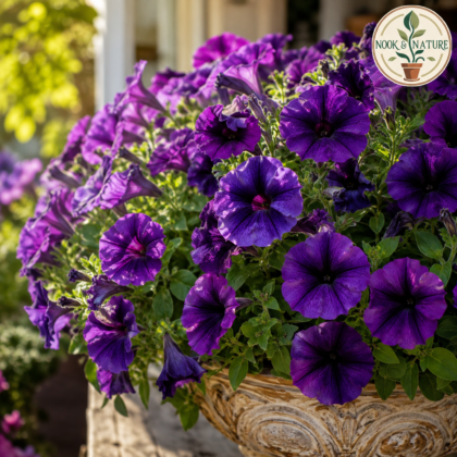 Petunia Grandiflora Purple Flower Seeds