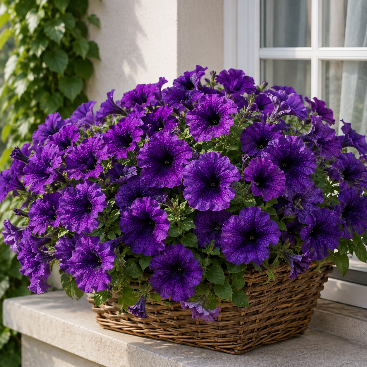 Petunia Grandiflora Purple Flower Seeds - Image 2