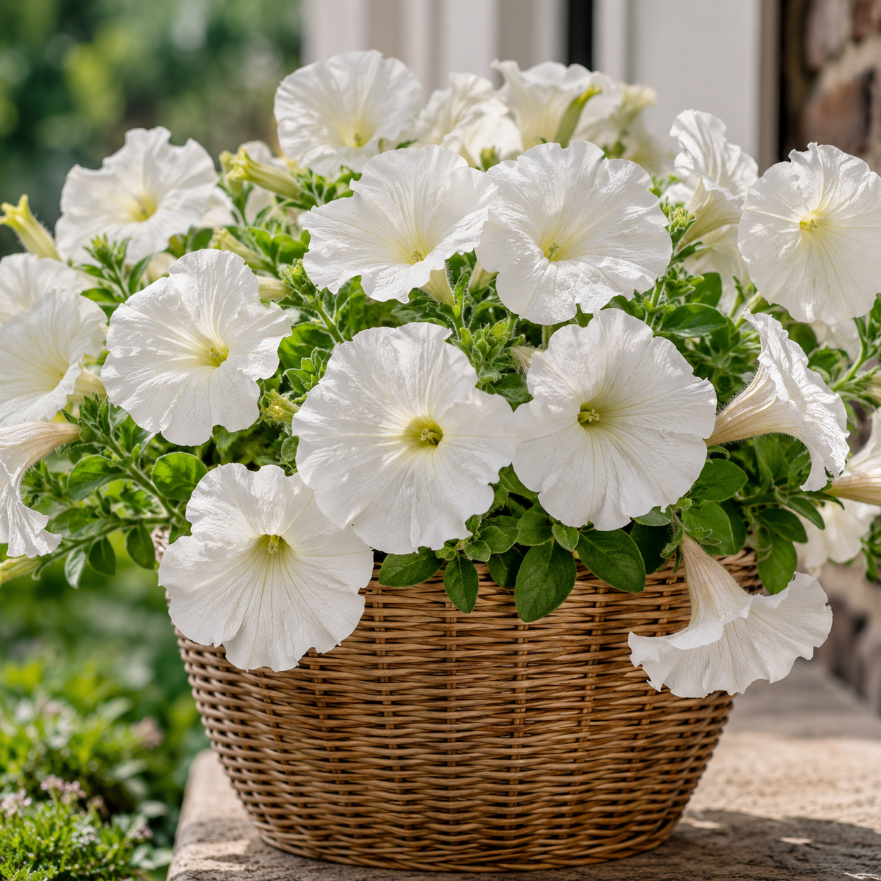 Petunia Grandiflora White Flower Seeds - Image 2