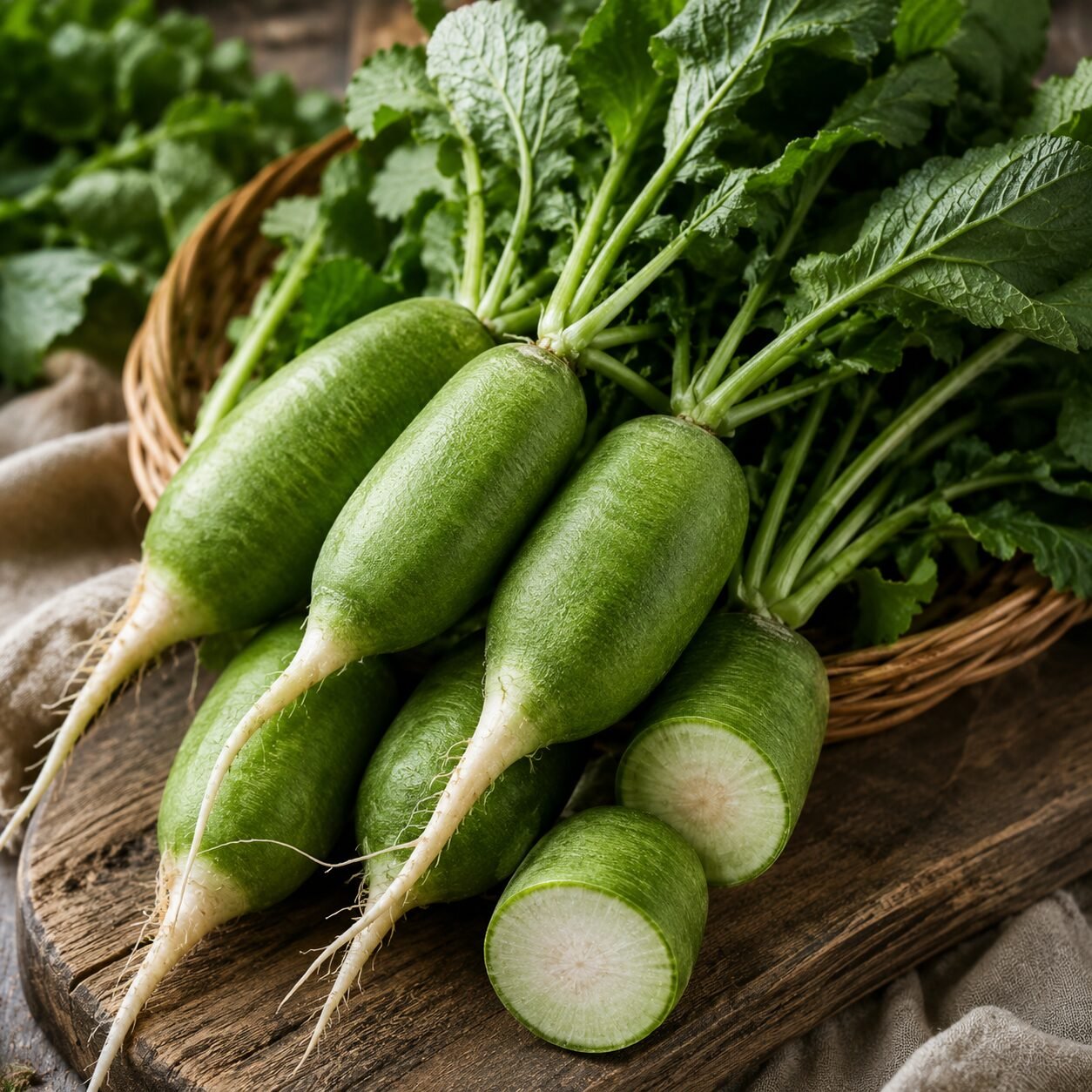 Radish Imported Green Paradise Seeds - Image 2