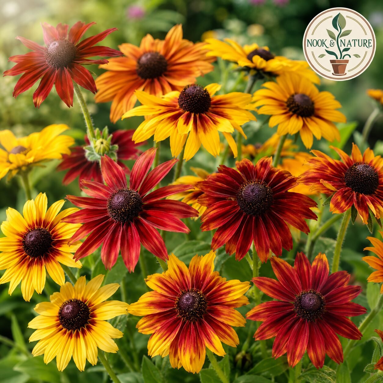 Rudbeckia Roter Mixed Flower Seeds