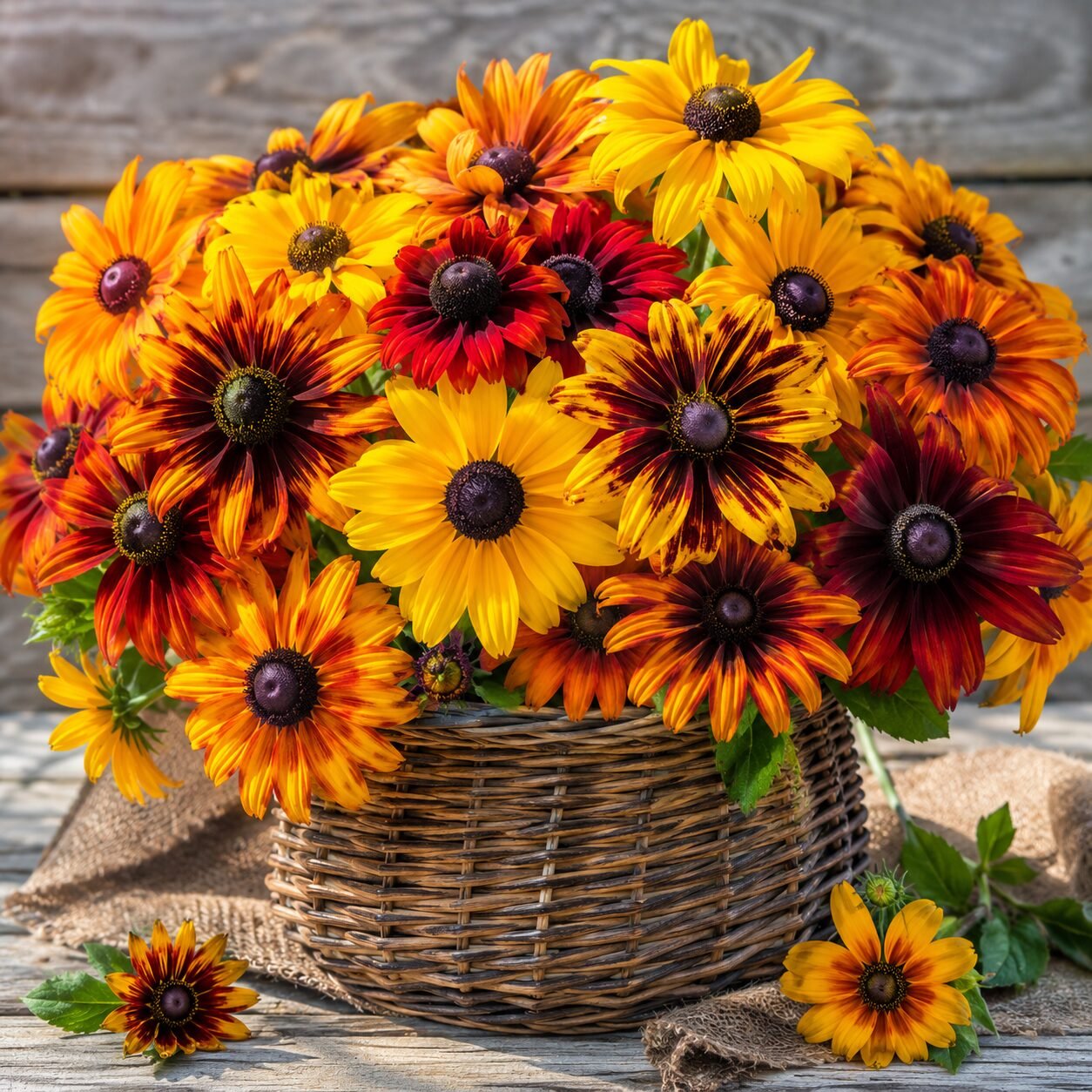 Rudbeckia Roter Mixed Flower Seeds - Image 2