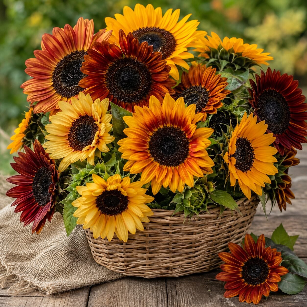 Sunflower Autumn Beauty Flower Seeds - Image 2