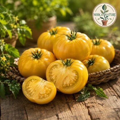 Tomato Oblate Yellow Seeds