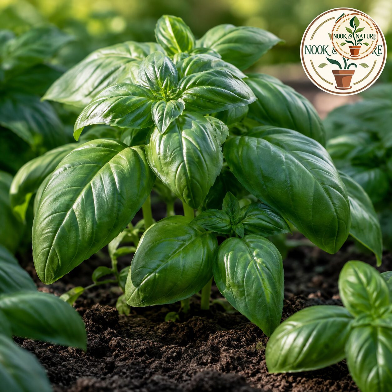 Basil Sweet Scented Herb Seeds - Nook & Nature