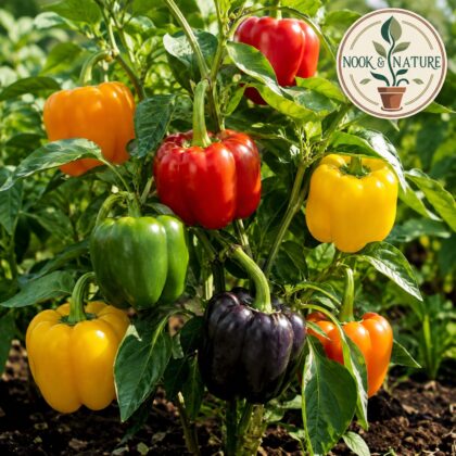 Bell Pepper Misticanza Mixed Seeds - Nook & Nature