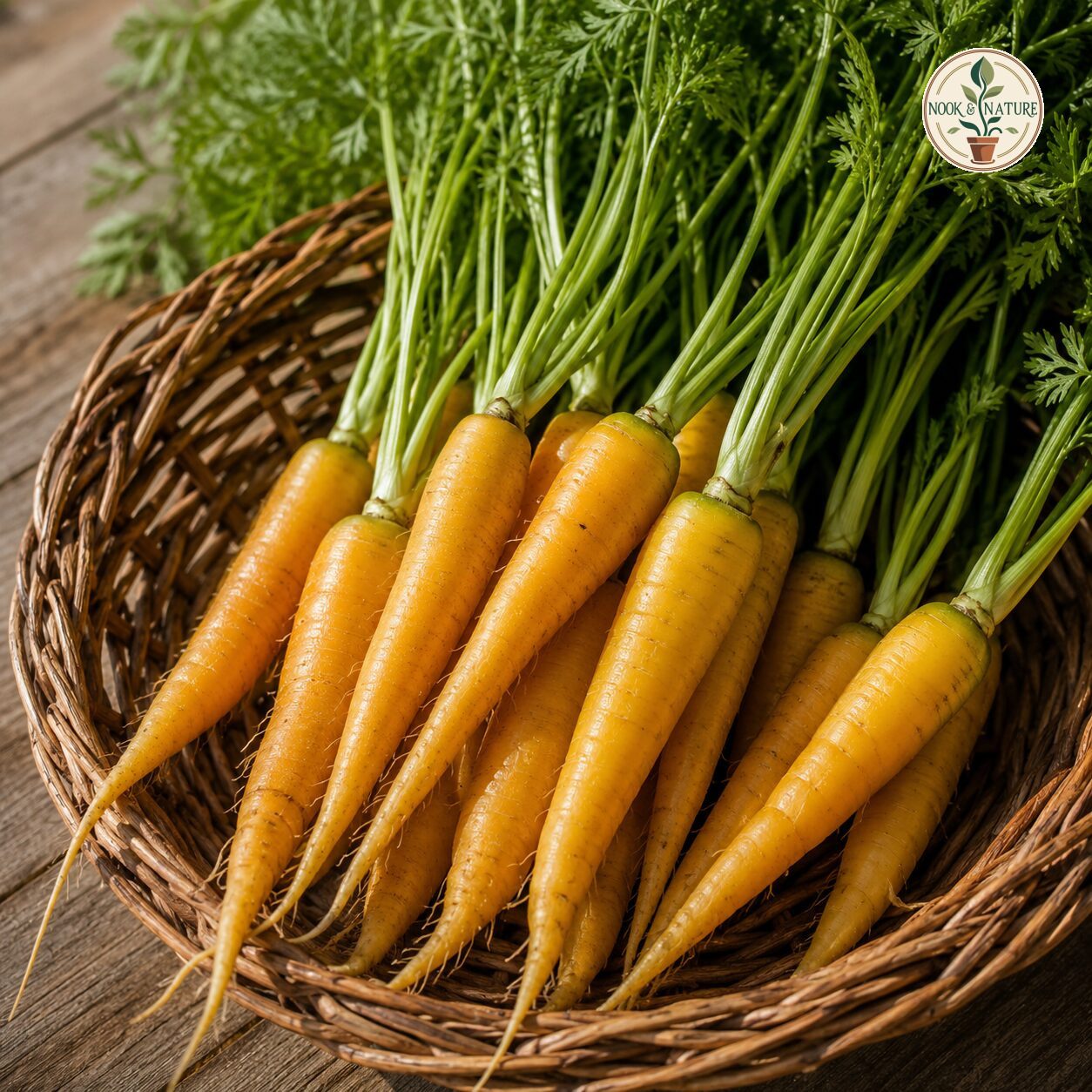 Carrot Yellow Taborska 2 Seeds - Nook & Nature
