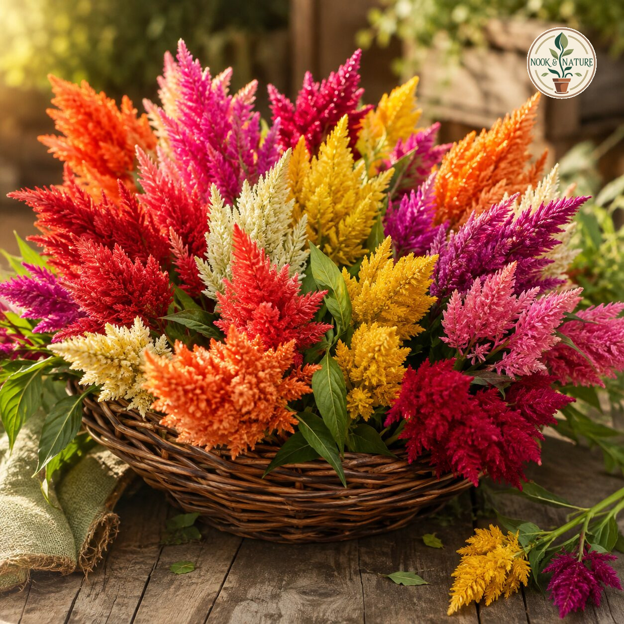 Celosia Plumosa Mixed Flower Seeds - Nook & Nature