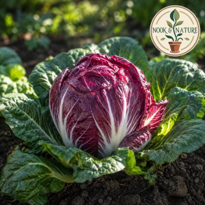 Chicory Rossa Di Verona Seeds - Nook & Nature