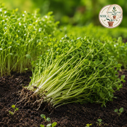 Common Cress Herb Seeds - Nook & Nature