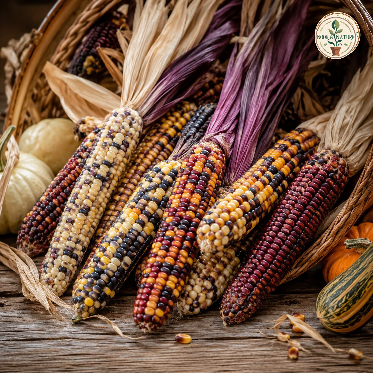 Decorative Corns Ziermais Amero Seeds - Nook & Nature