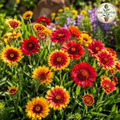 F1 Hybrid Gaillardia Mixed Flower Seeds - Nook & Nature