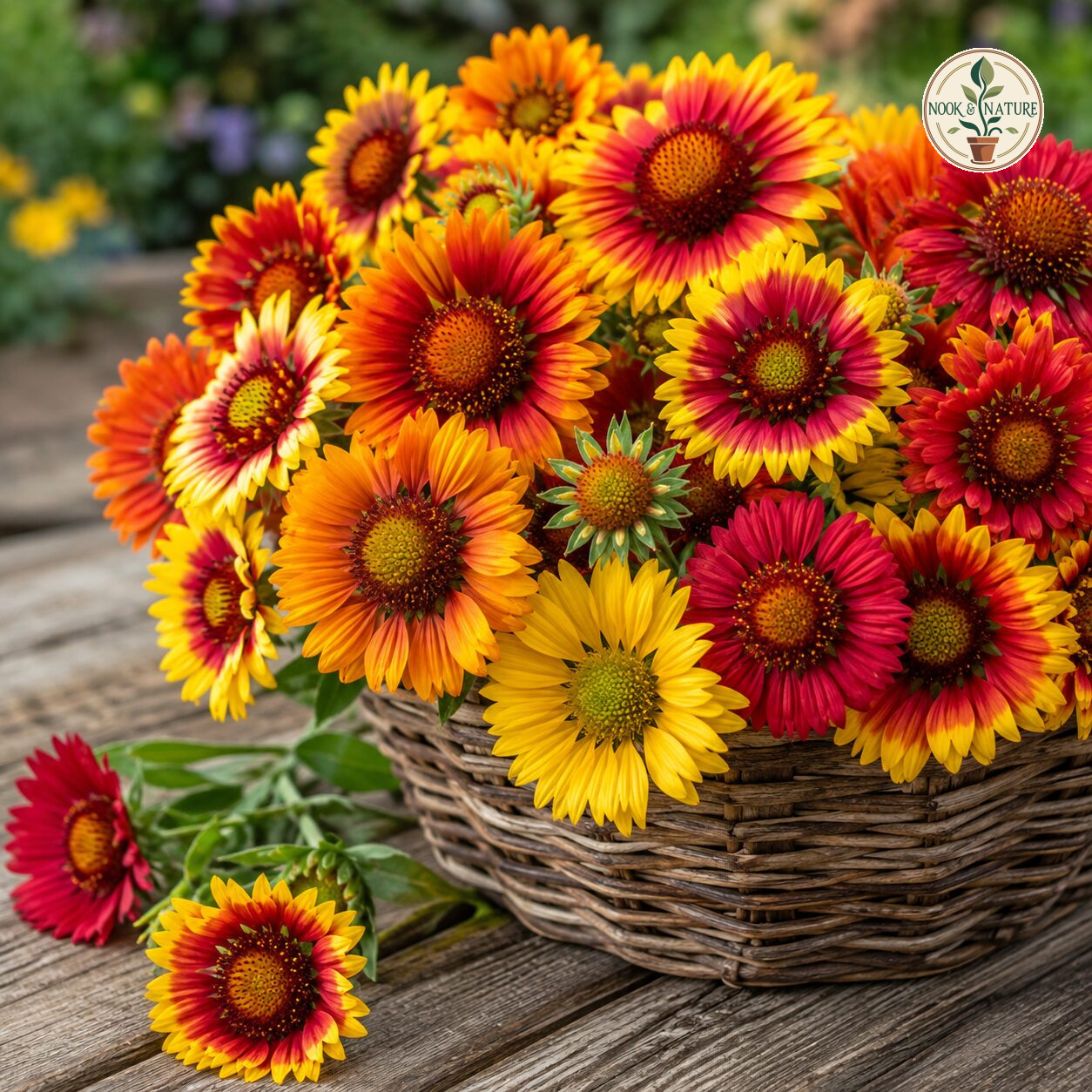 F1 Hybrid Gaillardia Mixed Flower Seeds - Nook & Nature