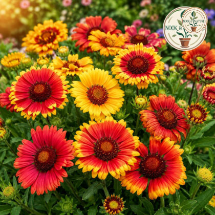 Gaillardia Finest Mixed Flower Seeds - Nook & Nature
