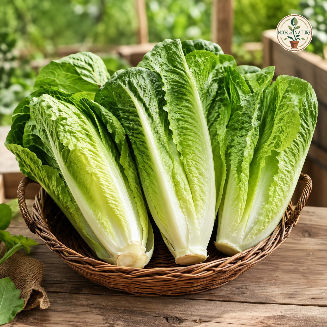 Imported Lettuce Romaine Seeds - Nook & Nature