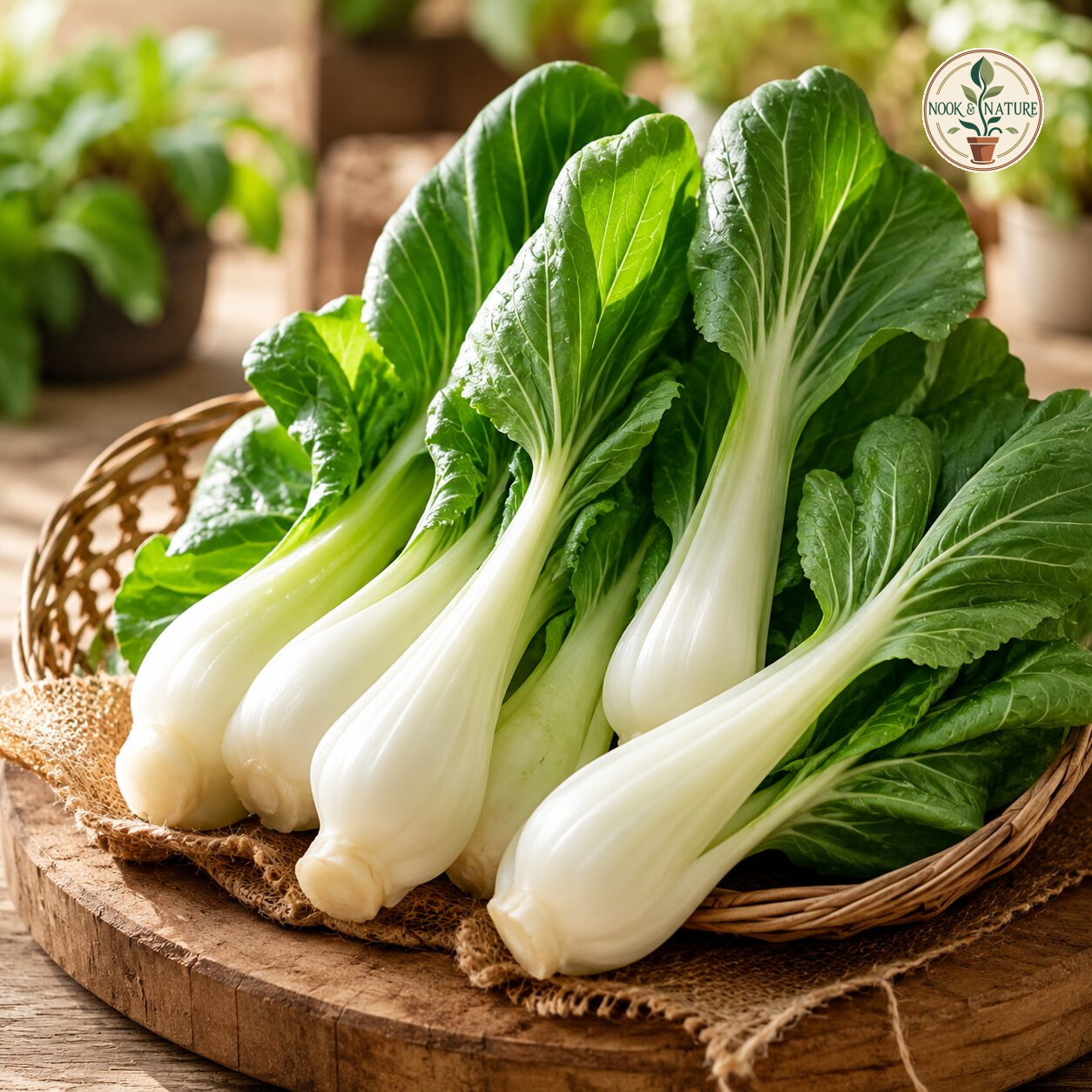 Imported Pak Choy White Seeds - Nook & Nature