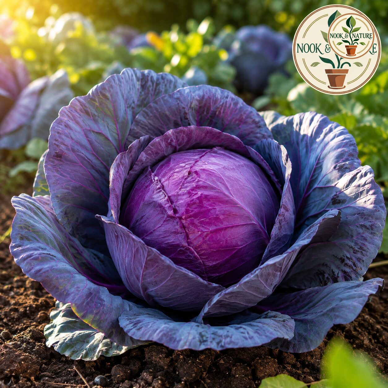 Imported Red Cabbage Seeds - Nook & Nature